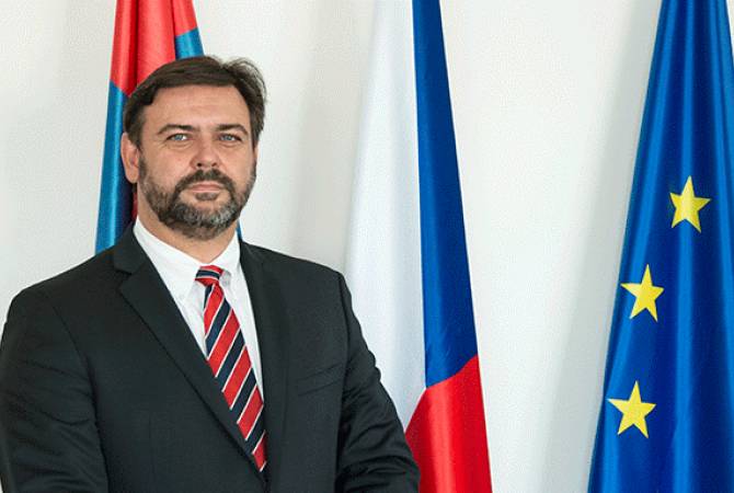 Czech Ambassador says EU Delegation chief’s statement has no link with Armenia’s internal 
affairs