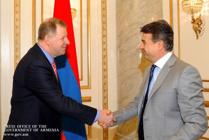 Премьер-министр и посол Литвы в Армении обсудили вопросы развития двусторонних экономических связей