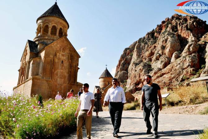 عدد السياح الذين يزورون أرمينيا من الهند والإمارات العربية المتحدة تضاعف ثلاث مرات