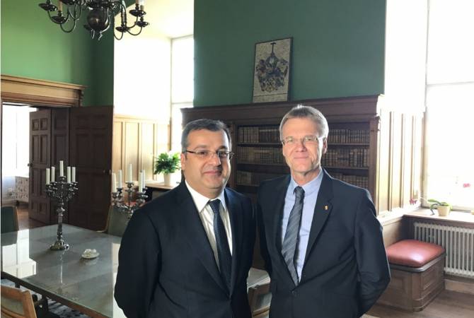 Armenian Ambassador to Sweden meets with Uppsala Governor