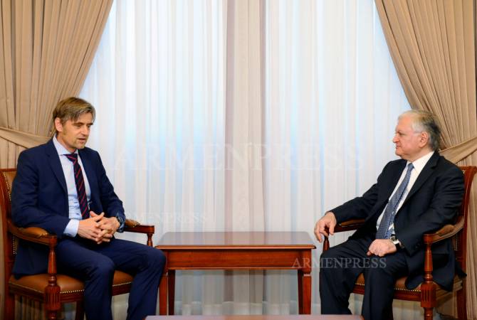 Глава МИД Армении принял регионального директора фонда «Конрад Аденауэр»