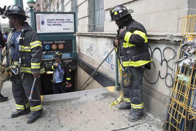 Նյու Յորքի մետրոյում ավելի քան 30 մարդ Է տուժել ռելսերից գնացքի դուրս ընկնելու հետեւանքով 