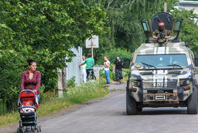 Դոնբասում պայթեցվել Է Ուկրաինայի անվտանգության ծառայության աշխատակիցների փոխադրող ավտոմեքենան