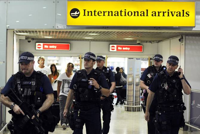 Լոնդոնի օդանավակայանում կին Է ձերբակալվել ահաբեկչության նախապատրաստման կասկածանքով 