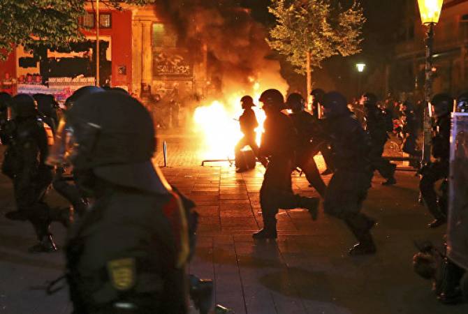 Համբուրգում բողոքների ժամանակ առնվազն 130 ոստիկան Է տուժել 