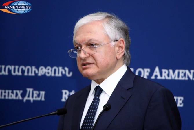 Armenia expects int’l community to take more tangible suppressive means against Azerbaijan – 
Nalbandian 