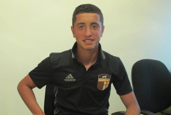 Armenian Gyumri F.C.’s midfielder signed by Moscow’s Lokomotiv 