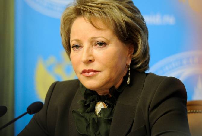 Armenia has been and will remain Russia’s strategic partner - Valentina Matviyenko