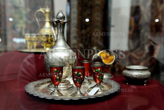 19-ից  20-րդ դարերի հայկական արծաթյա գոտիներն ու սպասքը ներկայացվեցին 
հանրությանը