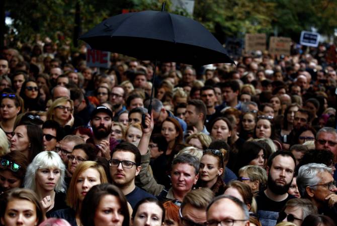 Լեհաստանում զանգվածային բողոքներ են տեղի ունեցել Սեյմի կողմից դատական բարեփոխման պլաններին հավանություն տալու դեմ