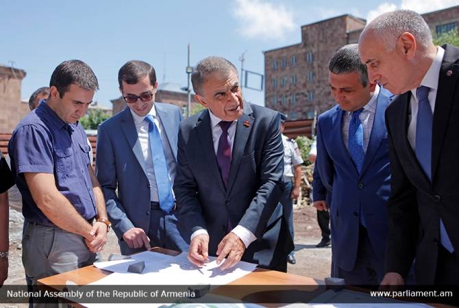 Parliament Speaker Babloyan pays working visit to Gegharkunik province