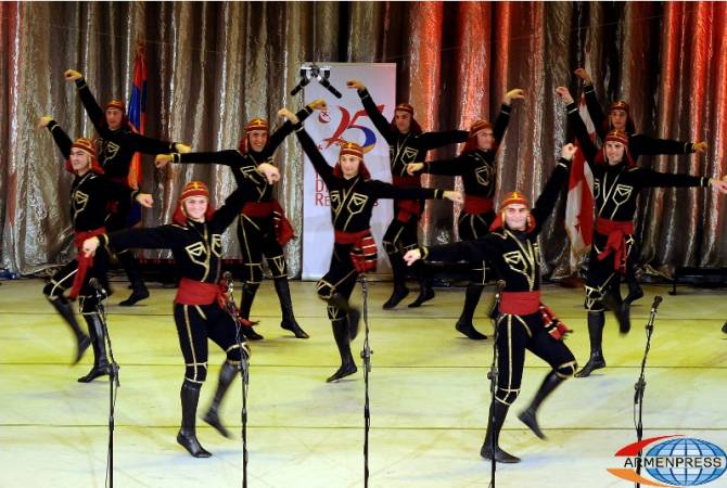 Հայ-վրացական հարաբերությունների 25-ամյակը նշանավորվեց «Ռուսթավի» երգի և 
պարի ազգային համույթի համերգով