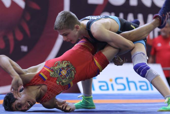 Молодой борец вольного стиля Геник Асатрян стал бронзовым призером первенства 
Европы