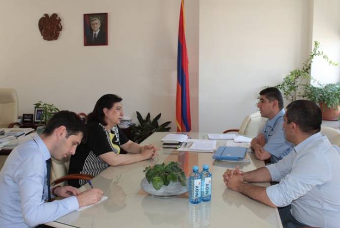 Syrian-Armenian businessmen visit diaspora ministry