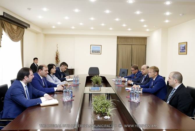 Мэр Еревана встретился с вице-президентом Европейского инвестиционного банка