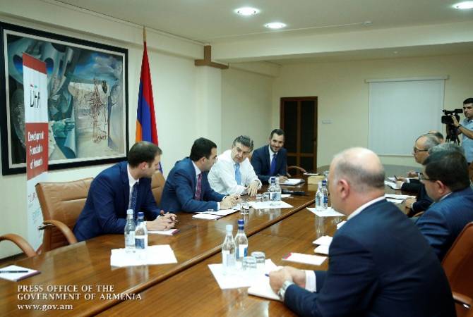 С помощью Фонда развития Армении были подписаны экспортные соглашения на сумму 
3,3 млрд драмов