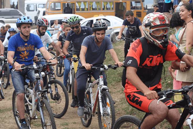 В Лорийской области открылась велосипедная тропа: развиваются эко-, вело- и сельский - совмещенные виды туризма