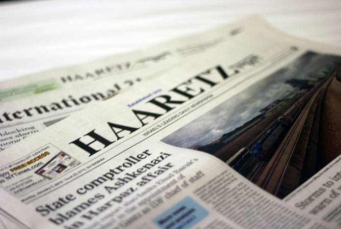 Israeli “Haaretz” clarifies for “Armenpress” details on the publication that appeared on a website 
similar to it