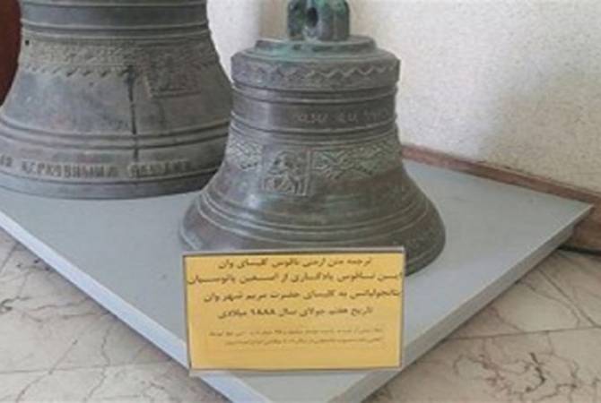 Bell belonging to one of Armenian churches of Van to be returned to Holy Cross church of 
Akhtamar