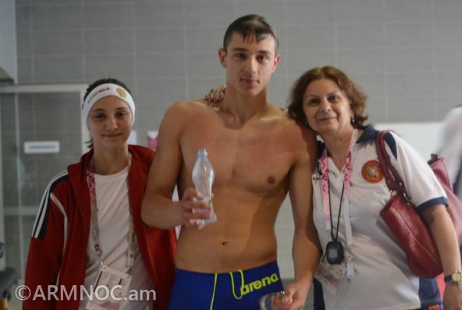Три армянских пловца примут участие в юношеском чемпионате мира