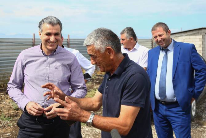 Министр сельского хозяйства Армении Игнатий Аракелян представил в Гегаркунике концепцию развития отрасли