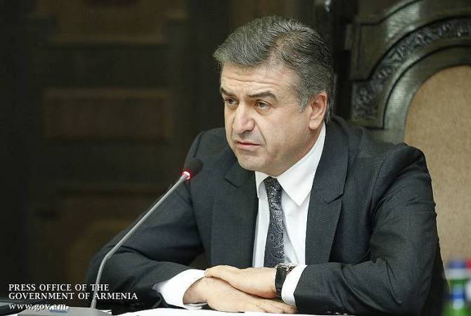 Премьер-министра Армении Карен Карапетян выразил  соболезнование в связи с 
кончиной Перча Зейтунцяна