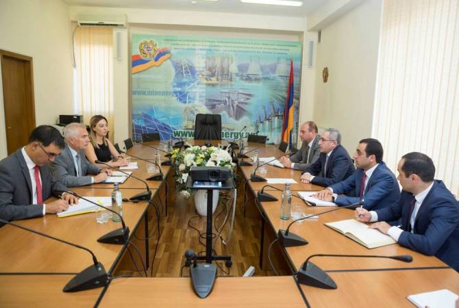 Minister Manukyan, EU Delegation chief discuss energy field related issues