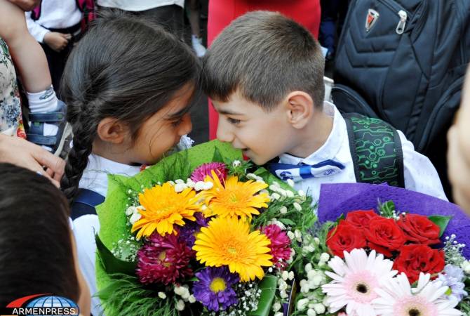 В приграничных районах Армении увеличилось число первоклассников, которые пойдут в 
школы в этом году