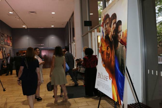 Аккредитованные в Лос-Анджелесе иностранные дипломаты посмотрели фильм 
«Обещание», посвященный Геноциду армян