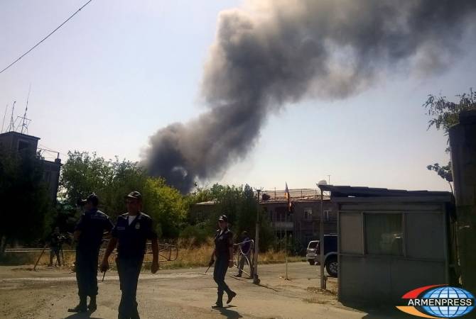 В Ереване горит завод «Наирит»: на место выехали 9 боевых расчетов /дополняется/
