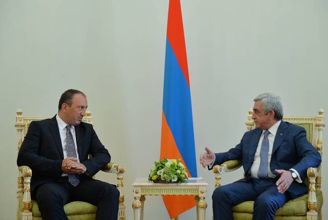 Armenia’s President hosts foreign minister of Bosnia and Herzegovina