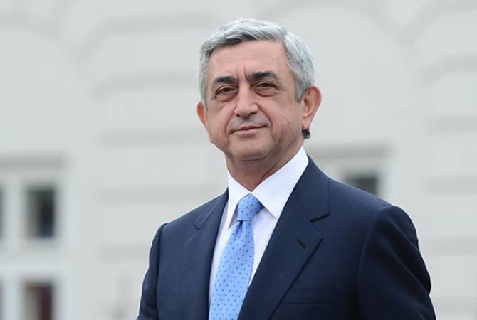 Президент Армении Серж Саргсян направил поздравительное послание президенту Индии 