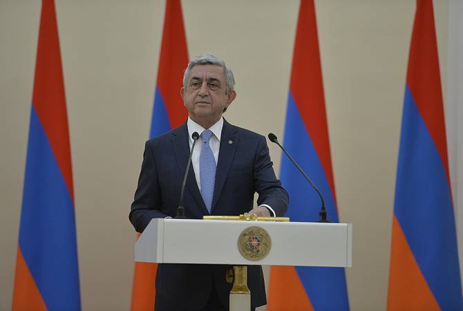 President Sargsyan congratulates Artsakh’s Independence Day 