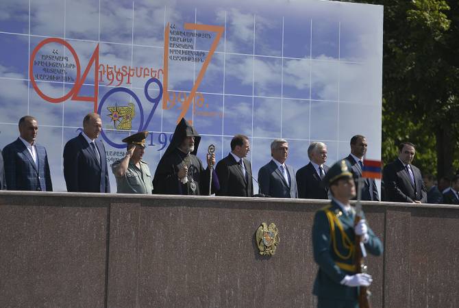 President Sargsyan participates in celebrations dedicated to Day of Emergency Situations 
Officers 