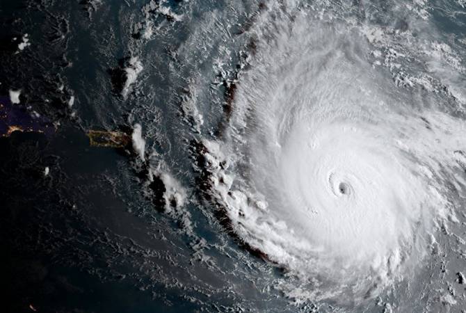 Powerful Irma storm batters Barbuda 