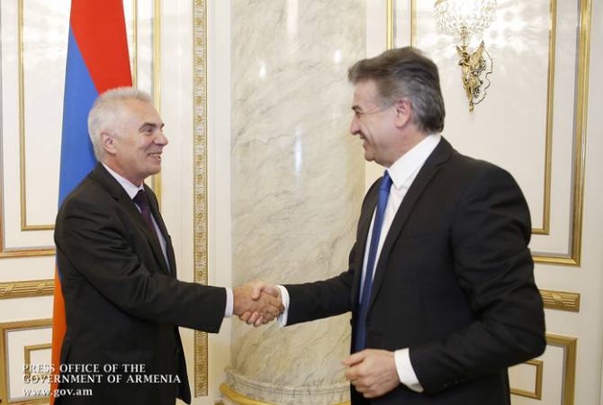 Armenian PM, European Union Ambassador discuss cooperation issues 