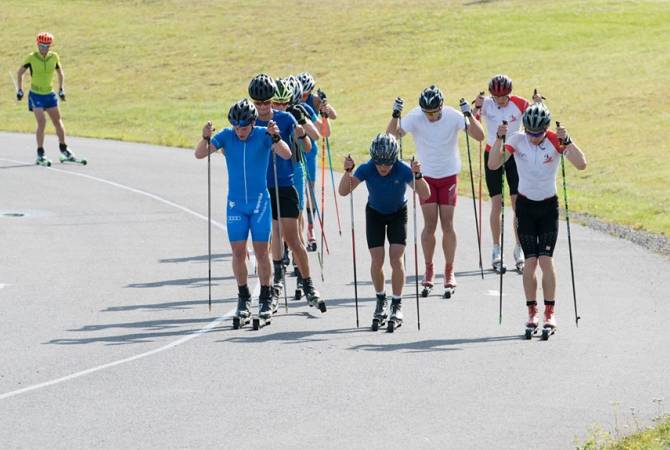 Лыжники удачно выступили на этапе розыгрыша кубка мира по роллер-лыжам