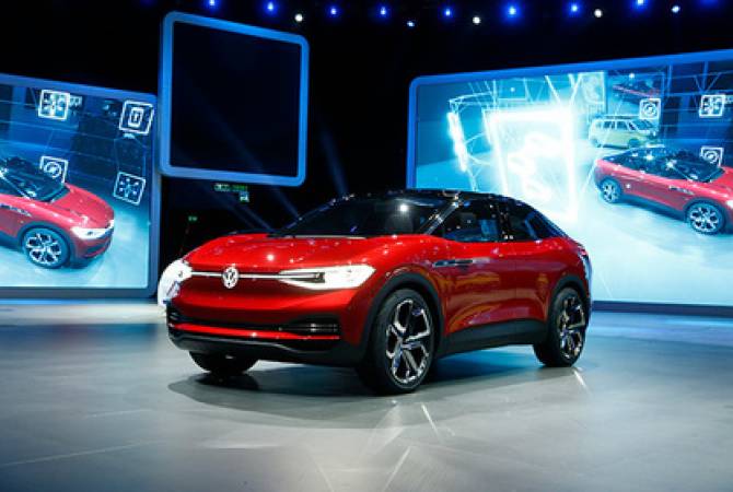 Volkswagen представил во Франкфурте новый электрический кроссовер