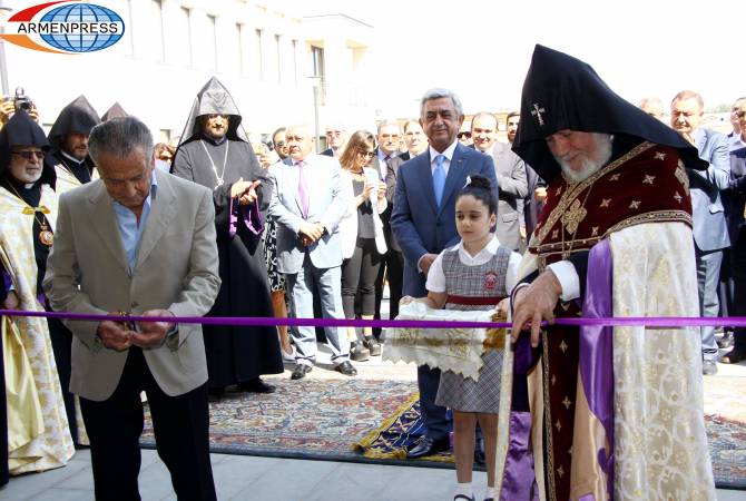 New building of Eurnekian Secondary School inaugurated 