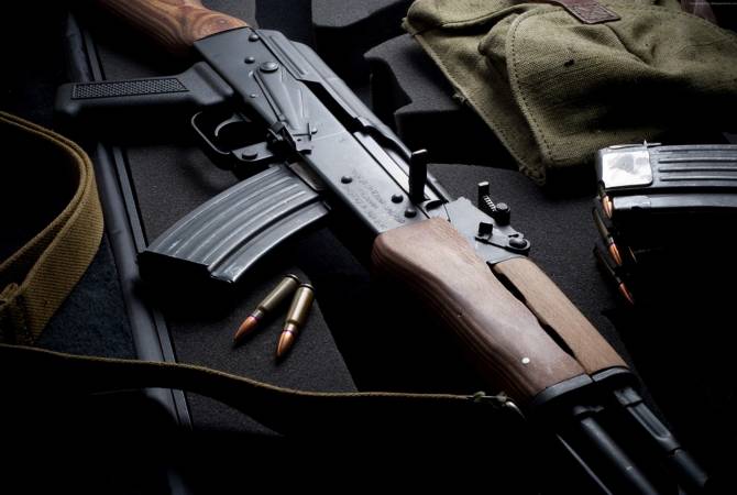Police find assault rifle, handgun cases at Yerevan shooting scene 