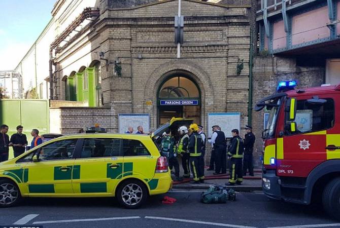 Explosion in London subway, injuries reported 