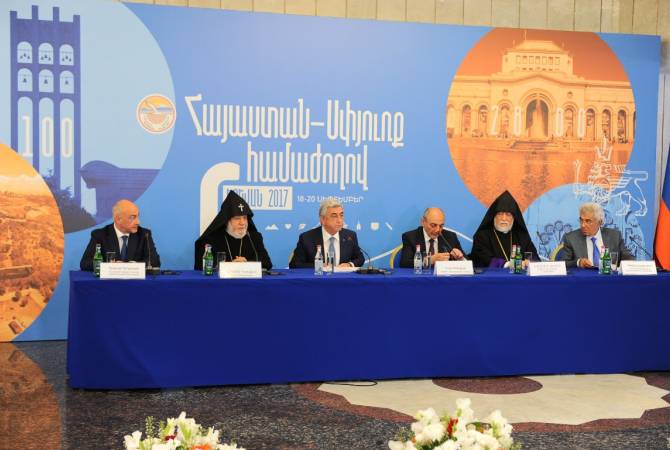 President Sargsyan attends working group meeting of Armenia-Diaspora conference