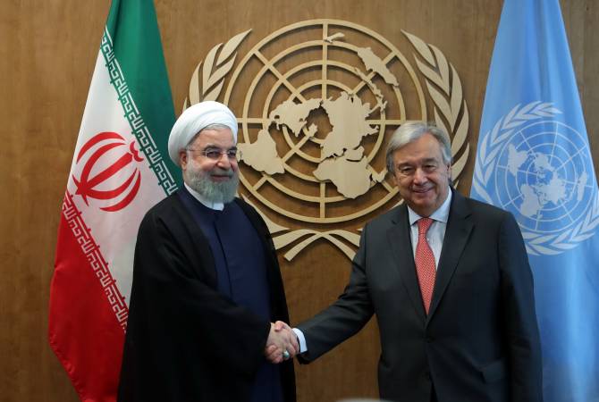 Генсек ООН и президент Ирана выступили в поддержку ядерной сделки