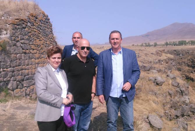 Georgia’s minister of culture and monument protection is in Armenia on working visit