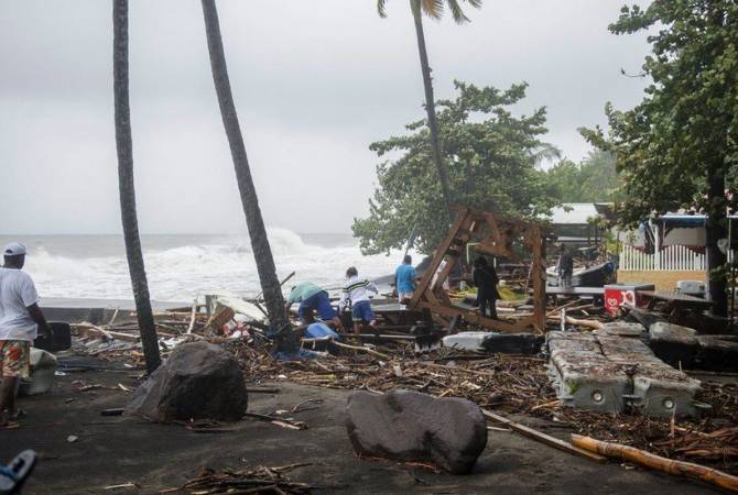 Ураган "Мария" обрушился на Пуэрто-Рико