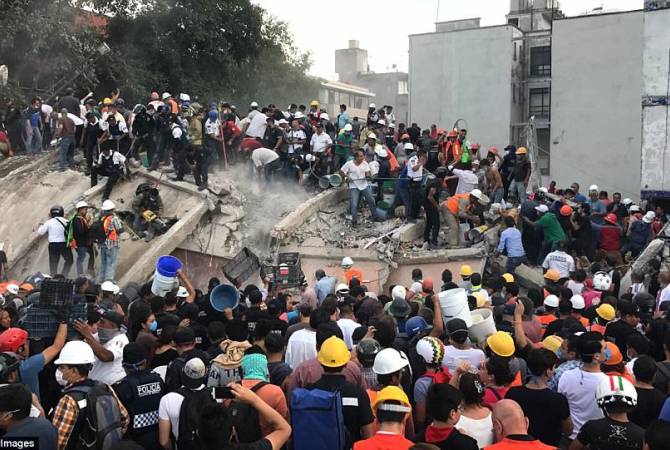 Среди пострадавших в результате землетрясения в Мексике нет граждан Армении: МИД