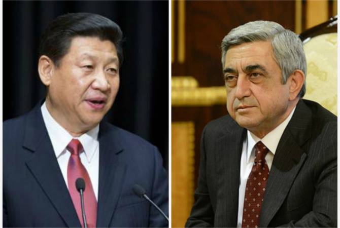 Китай готов воспользоваться возможностью совместной с Арменией реализации 
инициативы “Один пояс, Один путь”