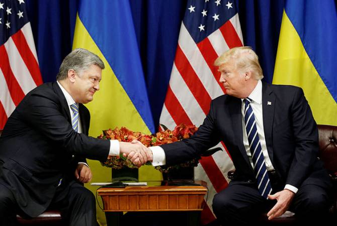 Трамп и Порошенко обсудили пути достижения мира на востоке Украины