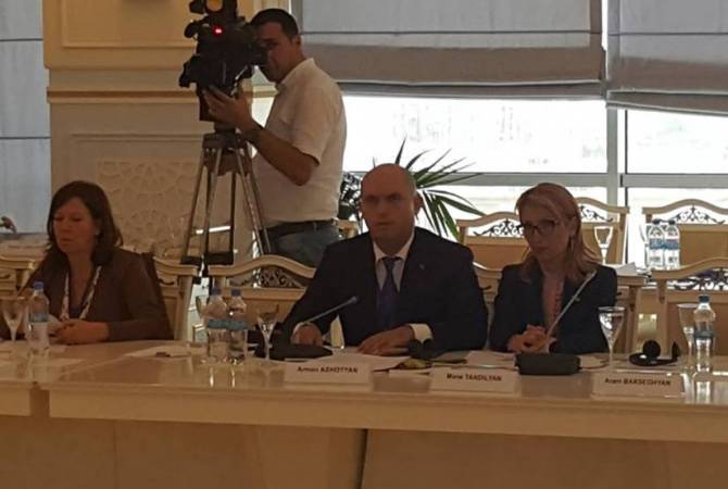 Armenian MP urges Azerbaijan not to feed future generations with Armenophobia and 
xenophobia at Euronest Baku conference