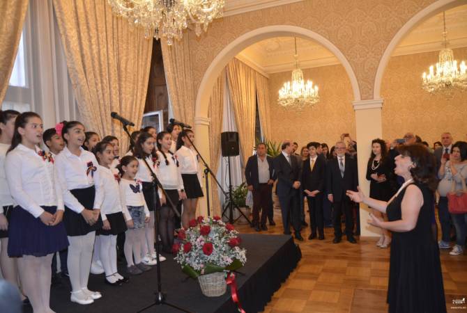 Հայաստանի անկախության 26-ամյակին նվիրված ընդունելություն է կազմակերպվել 
Պրահայում